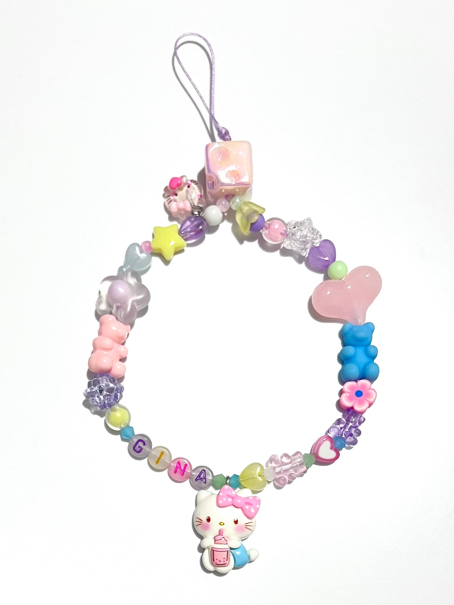 SO - Pastel Rainbow Wrist Strap