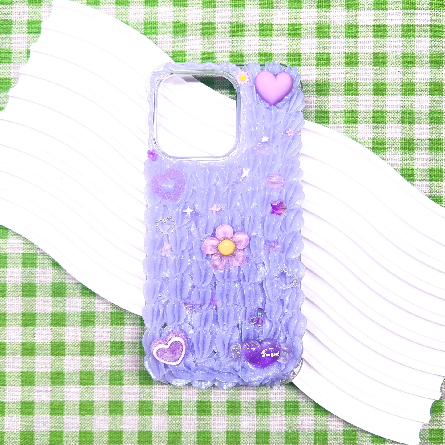 SO - Jelly Purple Decoden Phone Case
