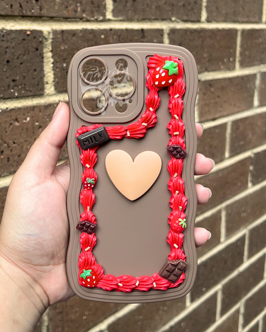Strawberry Chocolate - iPhone 14 Pro Max