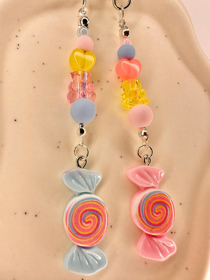 Blue & Pink Candy Swirl