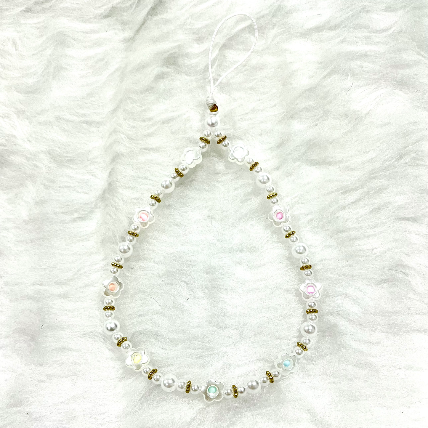 Pearl Rainbow Daisy Chain