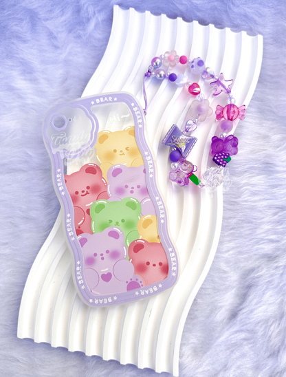 Purple Gummy Bear Set - iPhone SE